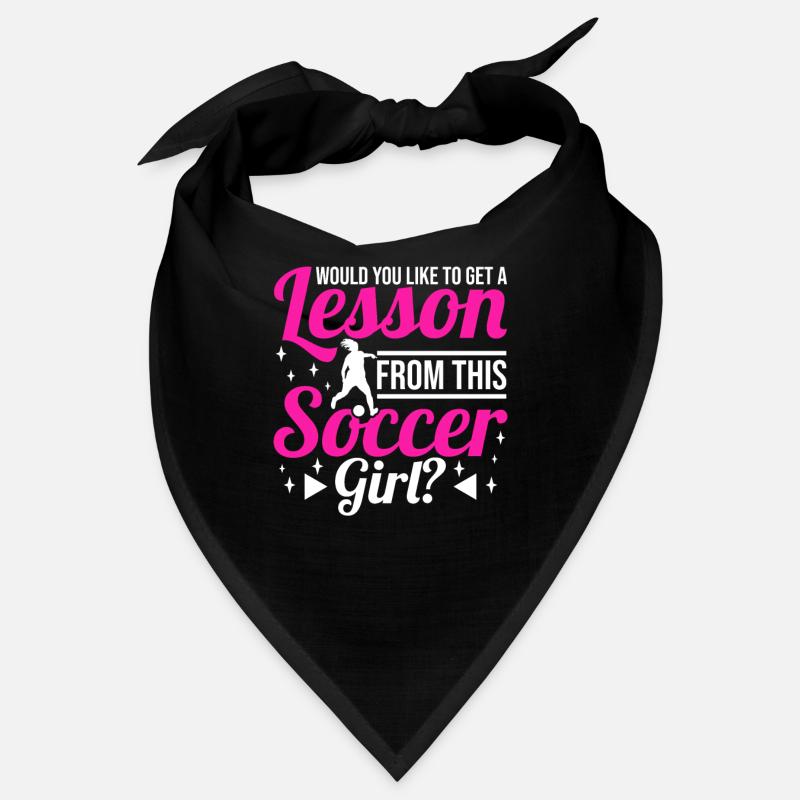 Fußballmädchen Bandana