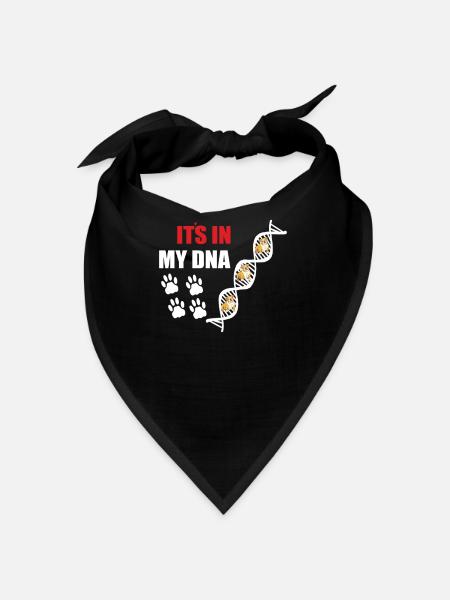 Chien Bulldog Dog Propriétaire Gechenkidee - Bandana - noir - Devant
