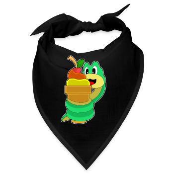 Schlange Waffeleis - Bandana - Schwarz - Vorne