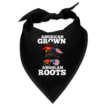 Angola - Bandana - Schwarz - Vorne