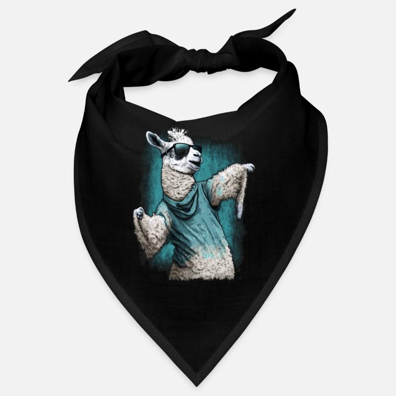 Llama Alpaca Animal Gift Idea Bandana