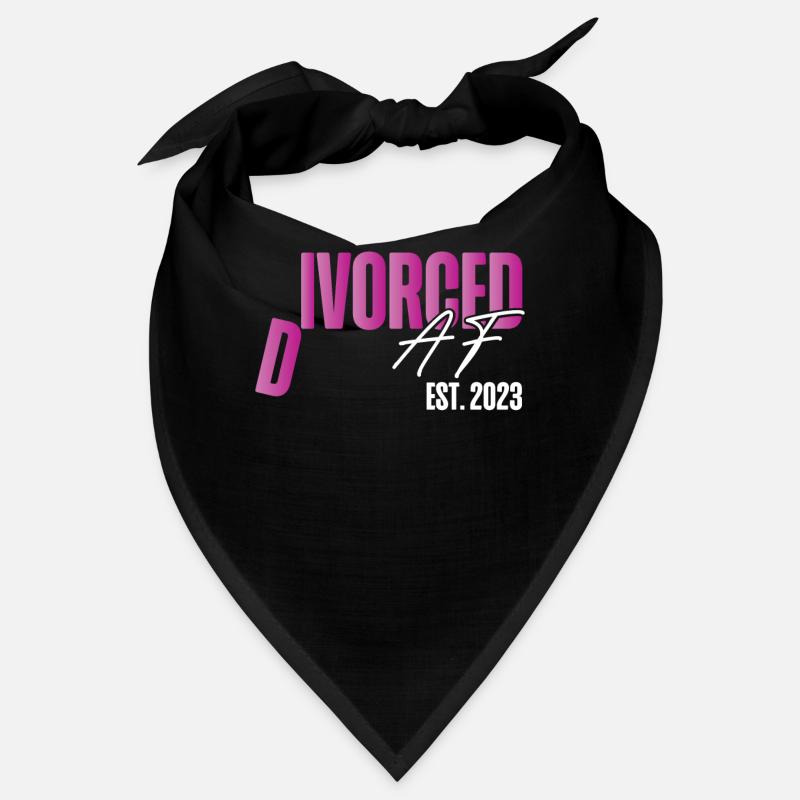 Fête de divorce heureuse divorcée af Bandana