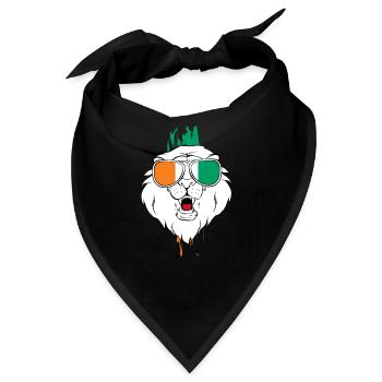 Elfenbeinküste - Bandana - Schwarz - Vorne