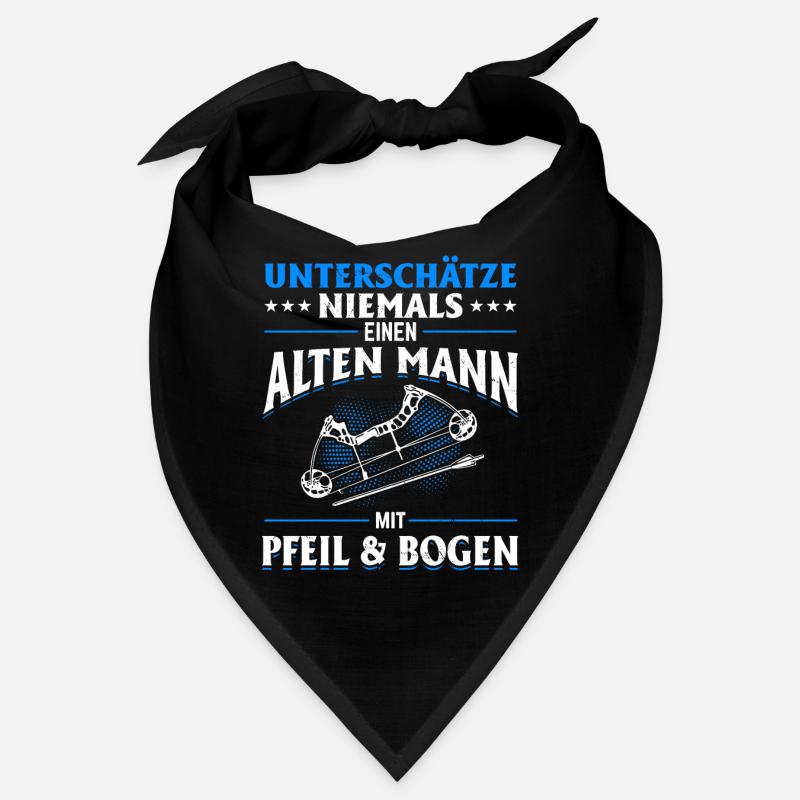 Unterschätze niemals einen Mann mit Pfeil & Bogen Bandana