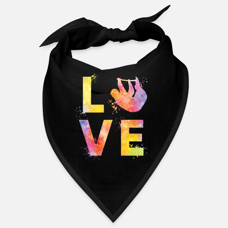 Faultier liebe Bandana