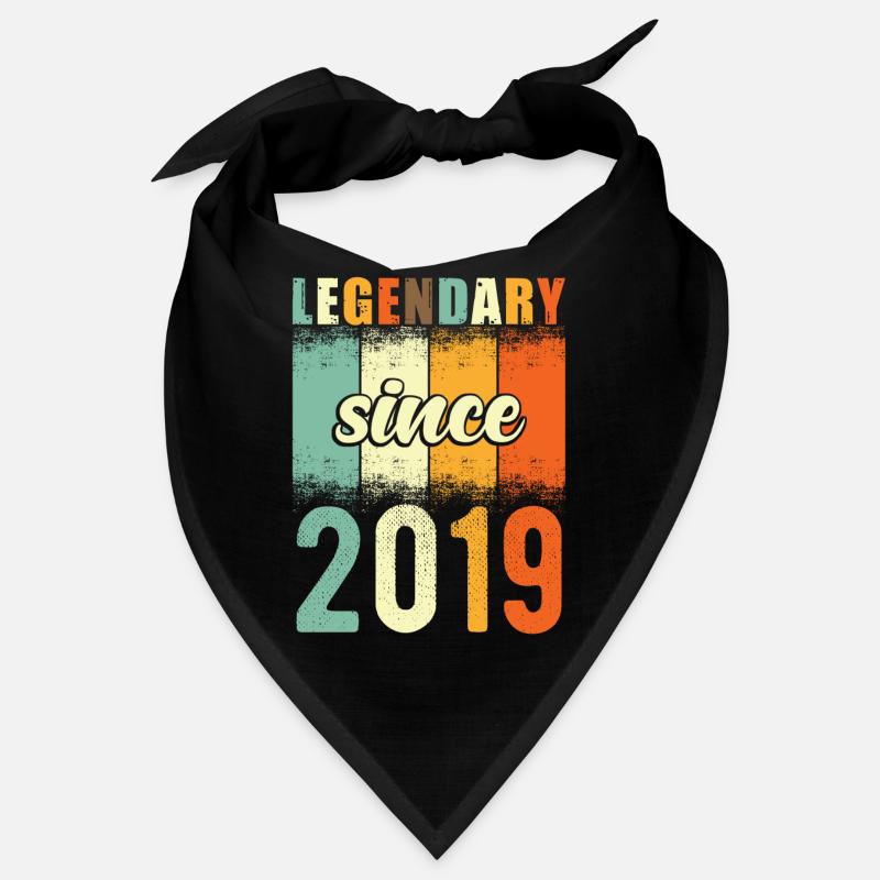 Legendär Seit 2019 Retro Vintage Geburtstag Bandana
