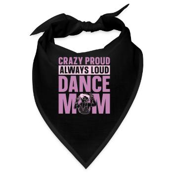Mom Mutter Mutter Tanz Mutter - Bandana - Schwarz - Vorne