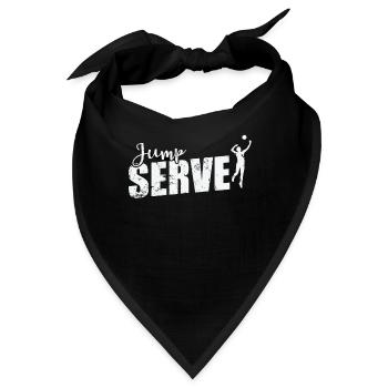 Jump Serve Volleyball - Bandana - Schwarz - Vorne