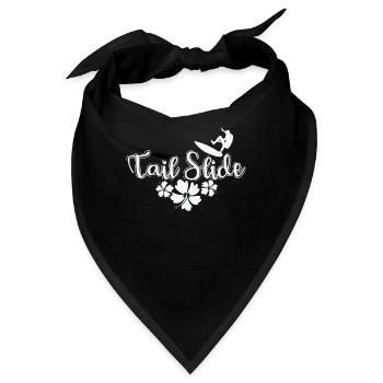 Tail Slide Surfing - Bandana - Schwarz - Vorne