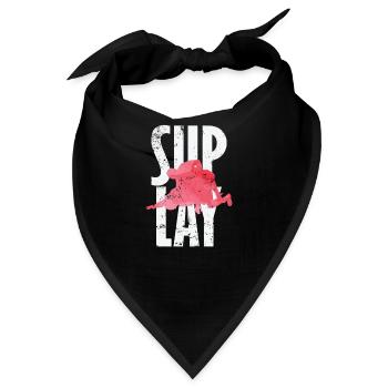 Slip lay Wrestling - Bandana - Schwarz - Vorne