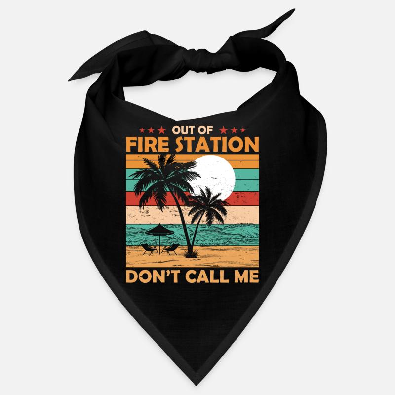 Pompier de la caserne de pompiers à la retraite Bandana