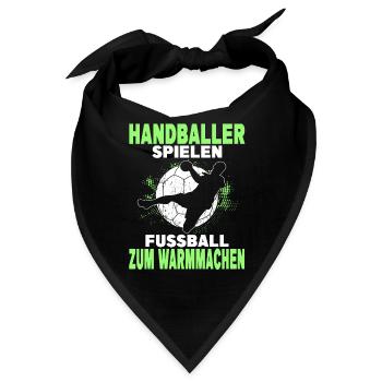 Handballer Zubehör - Bandana - Schwarz - Vorne