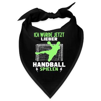 Handballer Zubehör - Bandana - Schwarz - Vorne