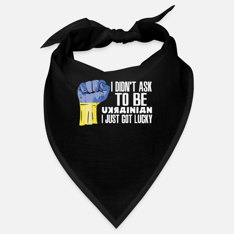Fierté ukrainienne Drapeau ukrainien agrandi Bandana