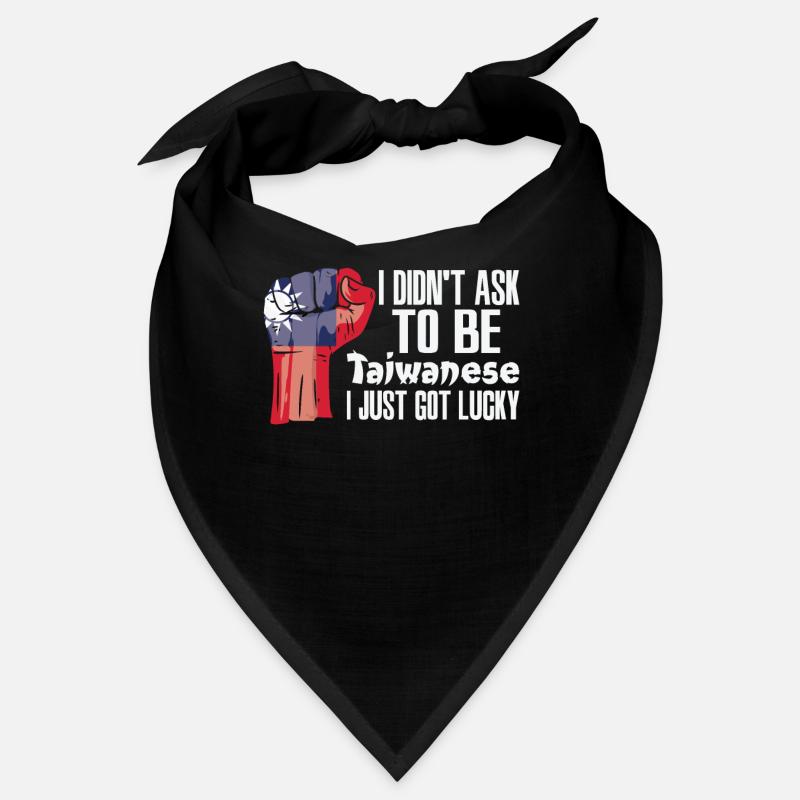 Fierté taïwanaise Drapeau taïwanais Bandana