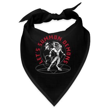 Occult - Bandana - Schwarz - Vorne