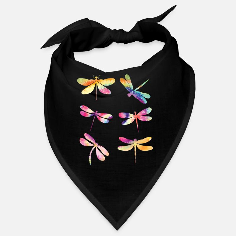 Dragonfly TIE DYE Vintage Dragonflies Bandana
