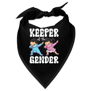 Hüter des Geschlechts - Bandana - Schwarz - Vorne