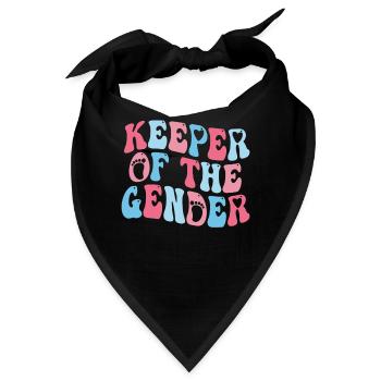 Hüter des Geschlechts - Bandana - Schwarz - Vorne
