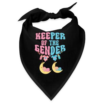 Hüter des Geschlechts - Bandana - Schwarz - Vorne