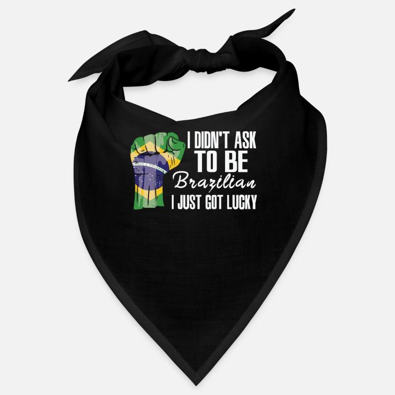 Fierté brésilienne Drapeau brésilien Bandana