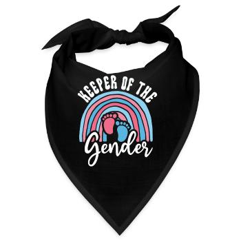 Hüter des Geschlechts - Bandana - Schwarz - Vorne