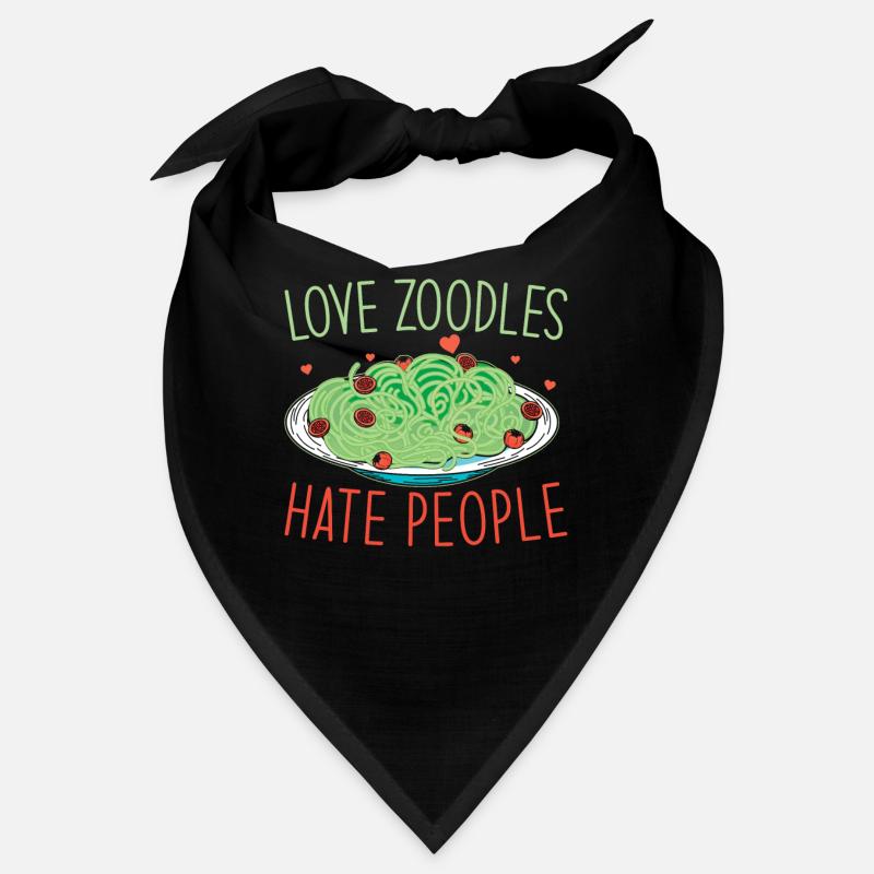 Zoodles Zucchini Pasta Spruch Bandana