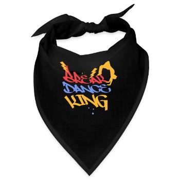 Breakdancing - Bandana - Schwarz - Vorne