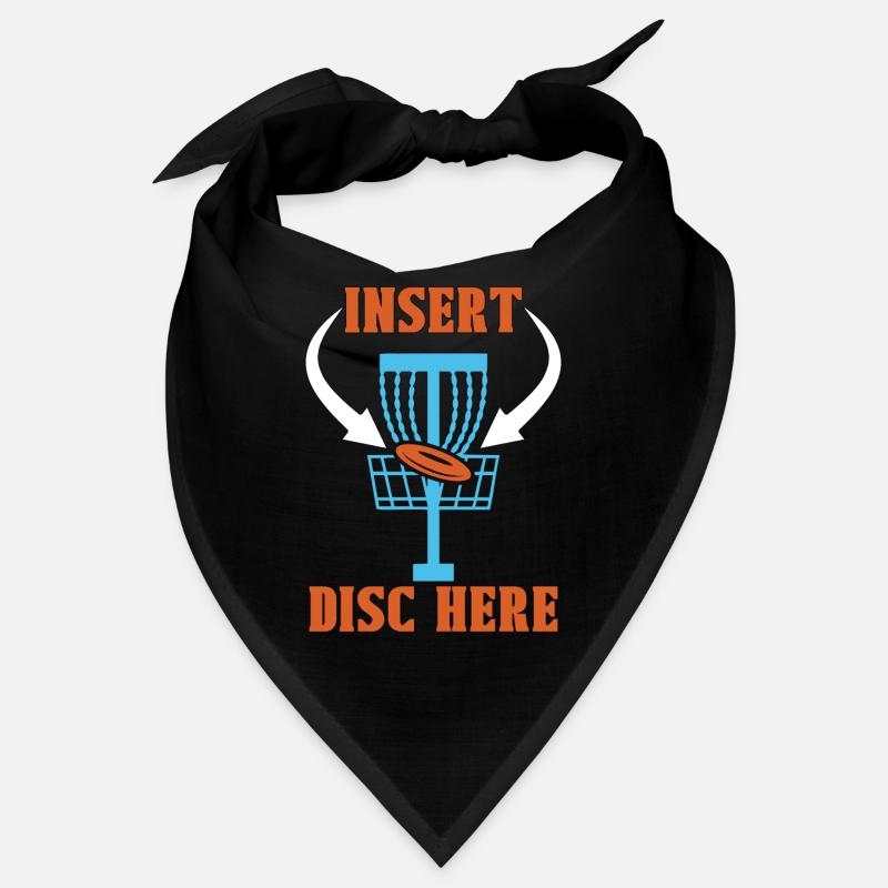 Disc Golf Insert Disc Here Ultimate Frisbee Golfer Bandana