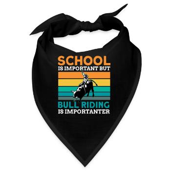 Rodeo - Bandana - Schwarz - Vorne