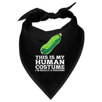 Zucchini - Bandana - Schwarz - Vorne
