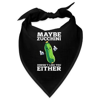 Zucchini - Bandana - Schwarz - Vorne