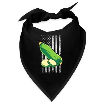 Zucchini - Bandana - Schwarz - Vorne