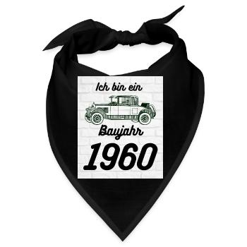Oldtimer - Bandana - Schwarz - Vorne