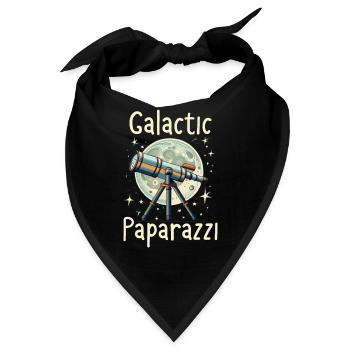 Astrofotografie Astronomie Weltraumkamera - Bandana - Schwarz - Vorne
