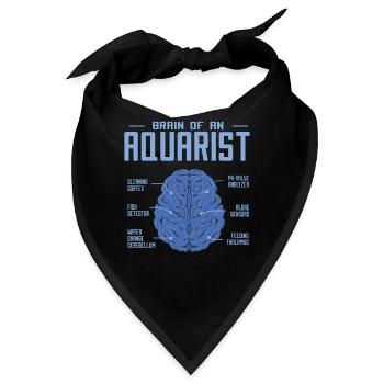 Aquarium - Bandana - Schwarz - Vorne