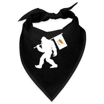 Zypern - Bandana - Schwarz - Vorne