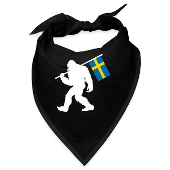 Schweden - Bandana - Schwarz - Vorne