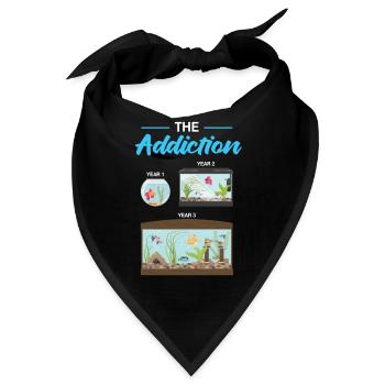 Aquarium - Bandana - Schwarz - Vorne
