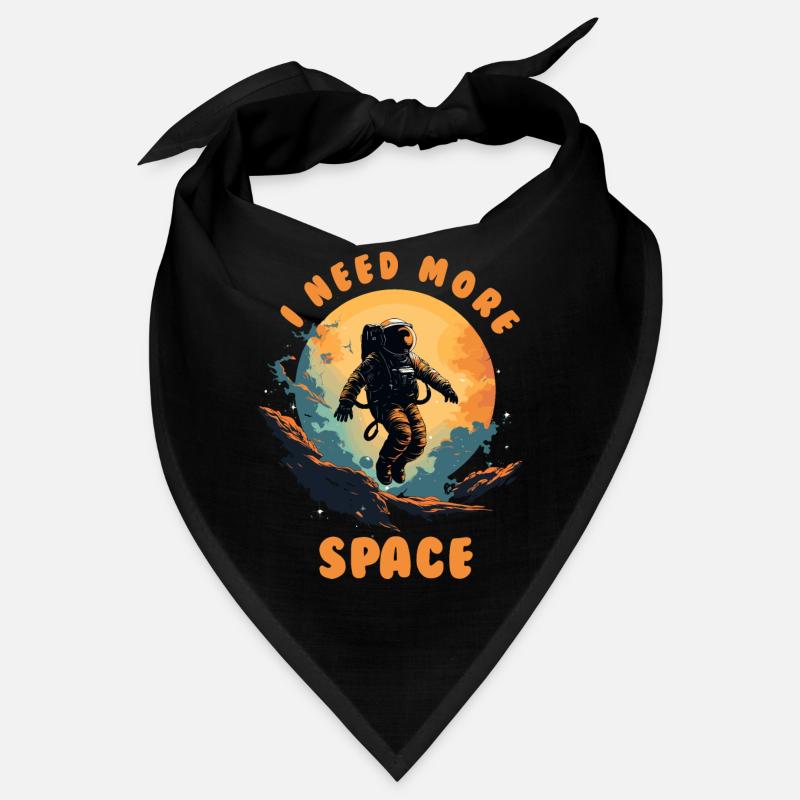 Astronaut I Need More Space Bandana