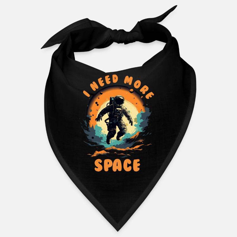 Astronaut I Need More Space Bandana