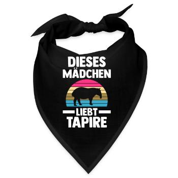 Tapir - Bandana - Schwarz - Vorne