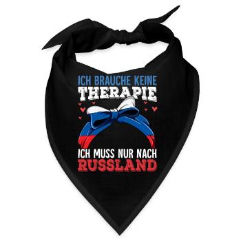 Russland - Bandana - Schwarz - Vorne