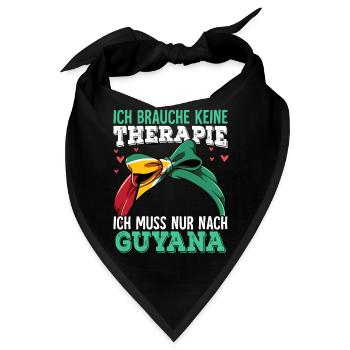 Guyana - Bandana - Schwarz - Vorne