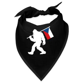 Tschechien Bigfoot - Bandana - Schwarz - Vorne