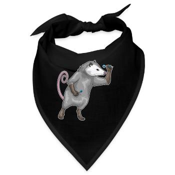 Beutelratte Dart Dartpfeil - Bandana - Schwarz - Vorne