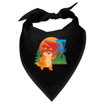 Frisbee Golf Disc Golf - Bandana - Schwarz - Vorne