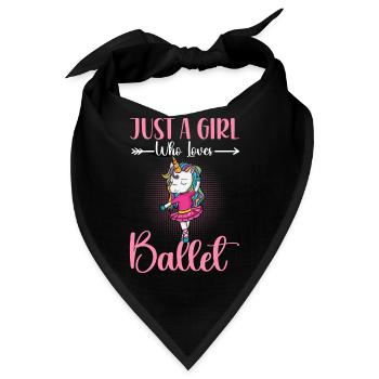 Ballerina - Bandana - Schwarz - Vorne