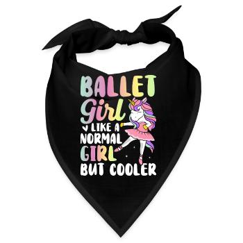 Ballerina - Bandana - Schwarz - Vorne