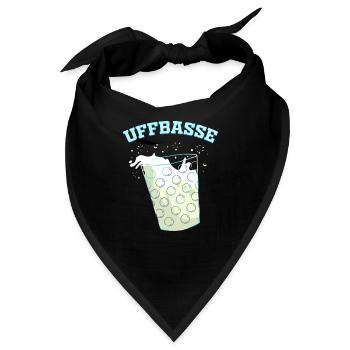 Pfalz Dialekt Lustiges Pfälzer Geschenk Weinfest - Bandana - Schwarz - Vorne